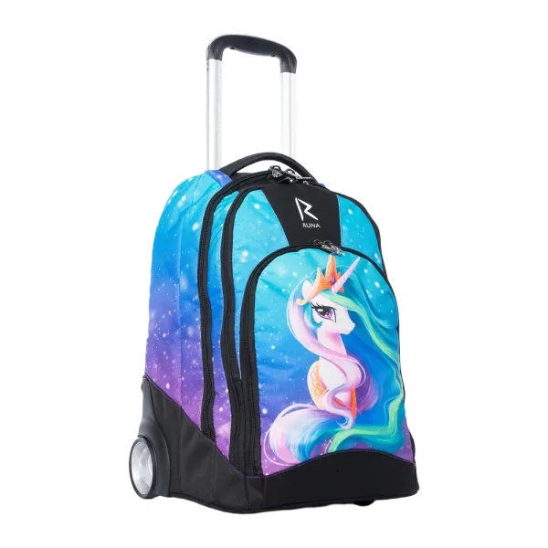 Сумка-рюкзак на колесиках«RUNA» Unicorn princess 1